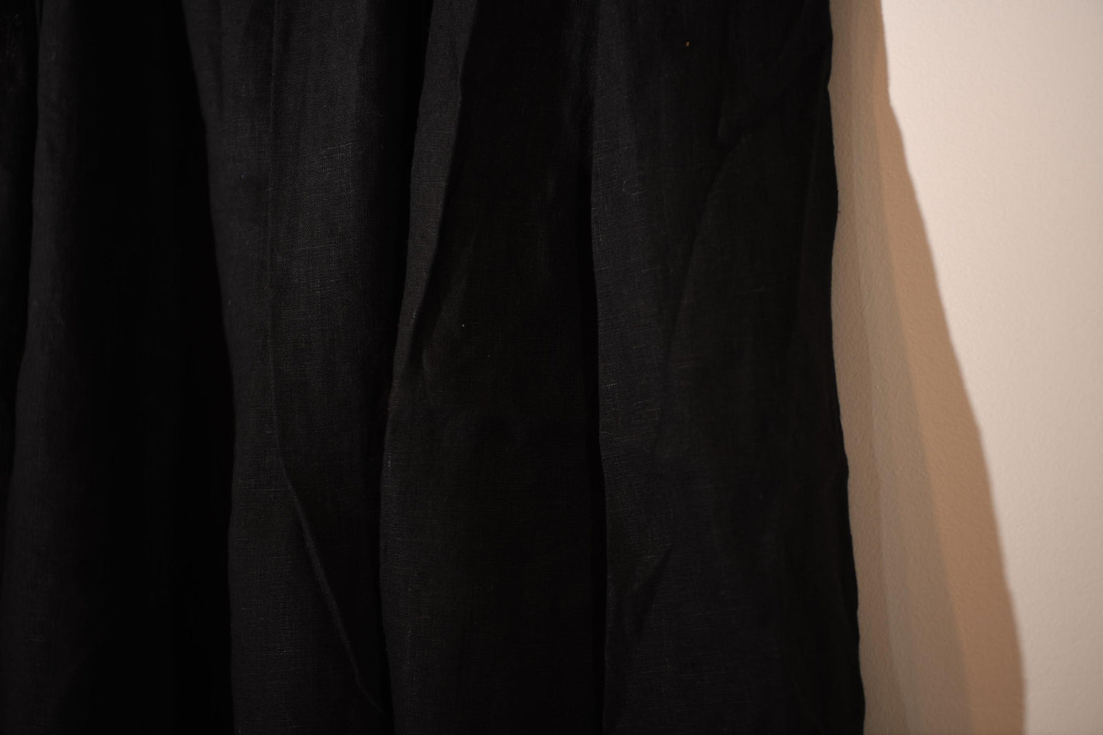 Black Linen Petticoat | SD113