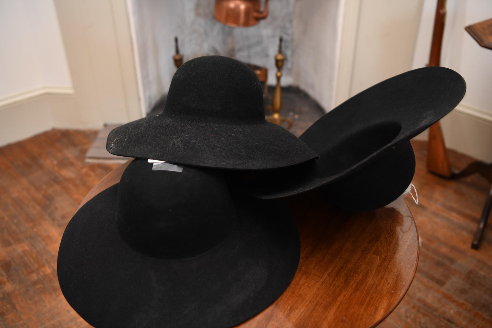 Round Wool Blocked Hats | SD78