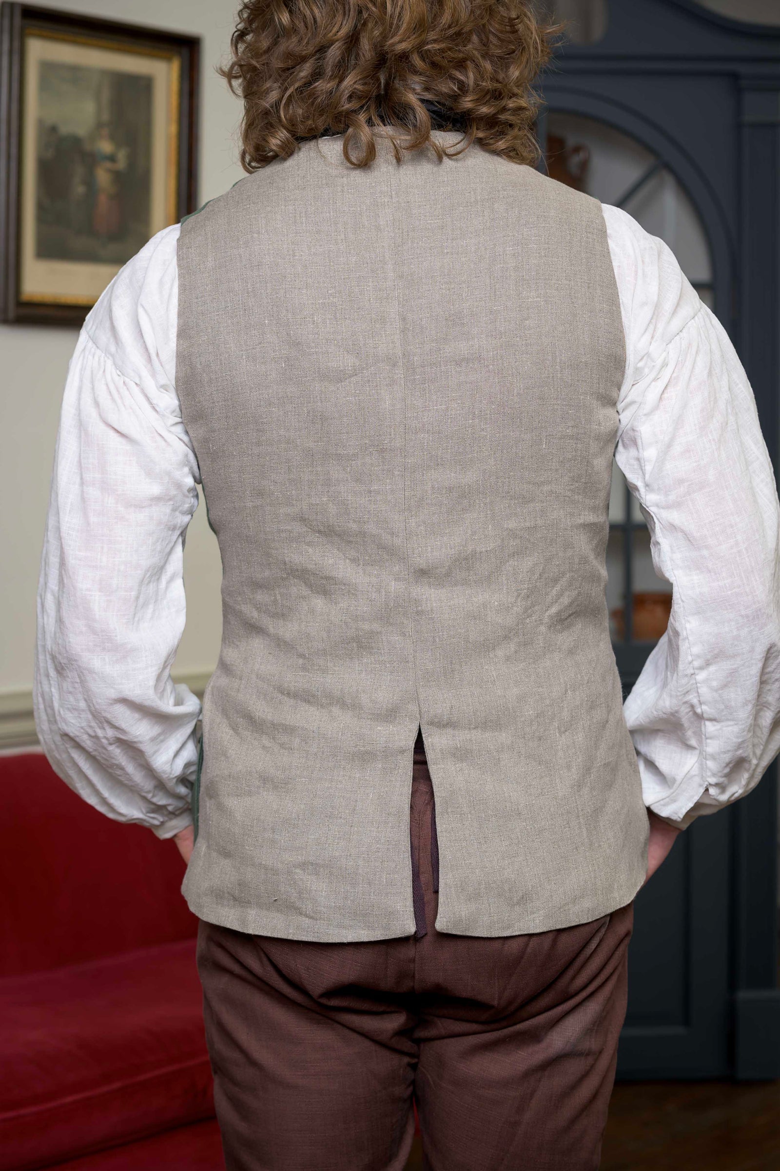Linen Waistcoat | Revolutionary War
