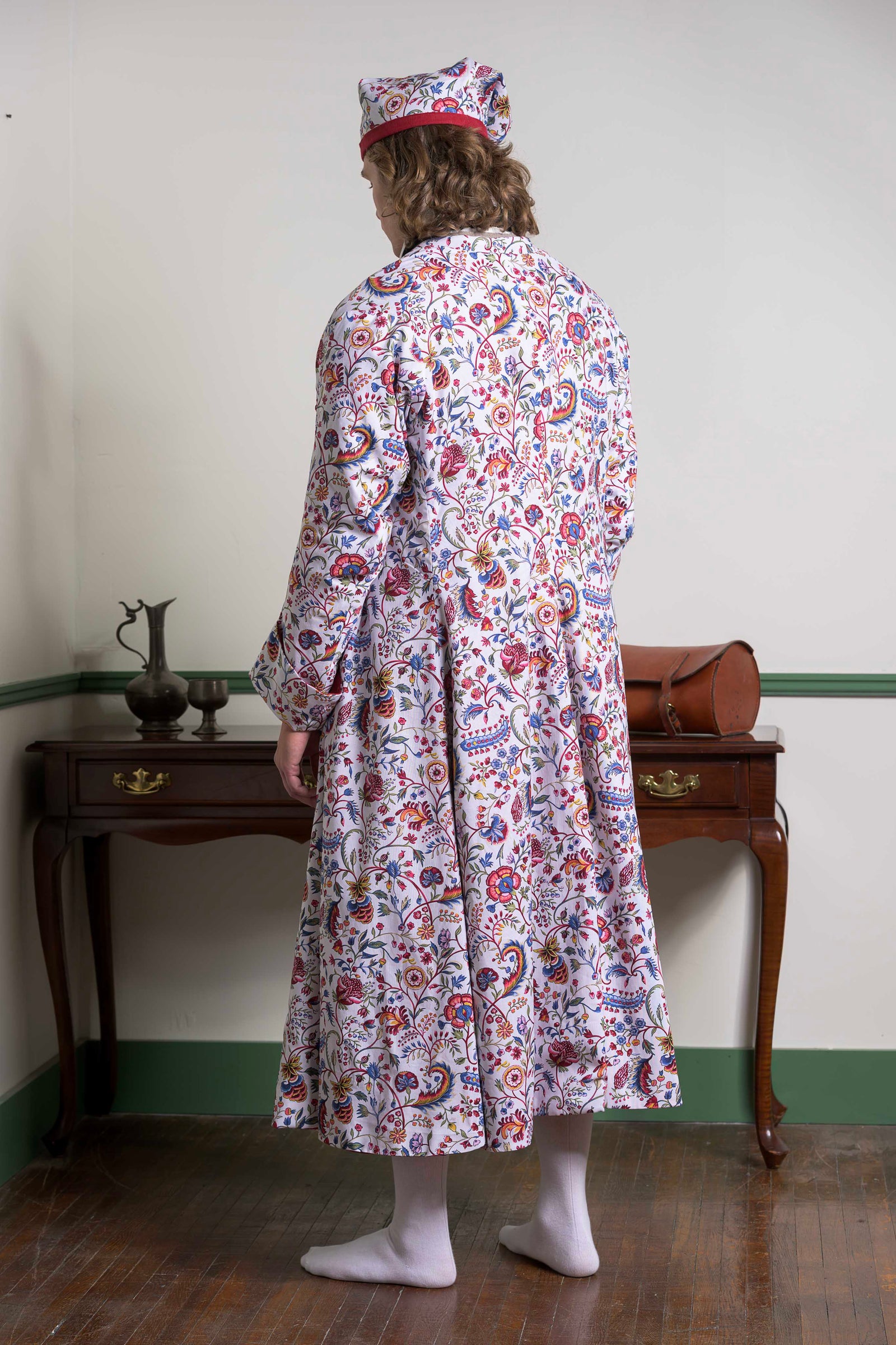 1770's Dressing Gown | India Garden