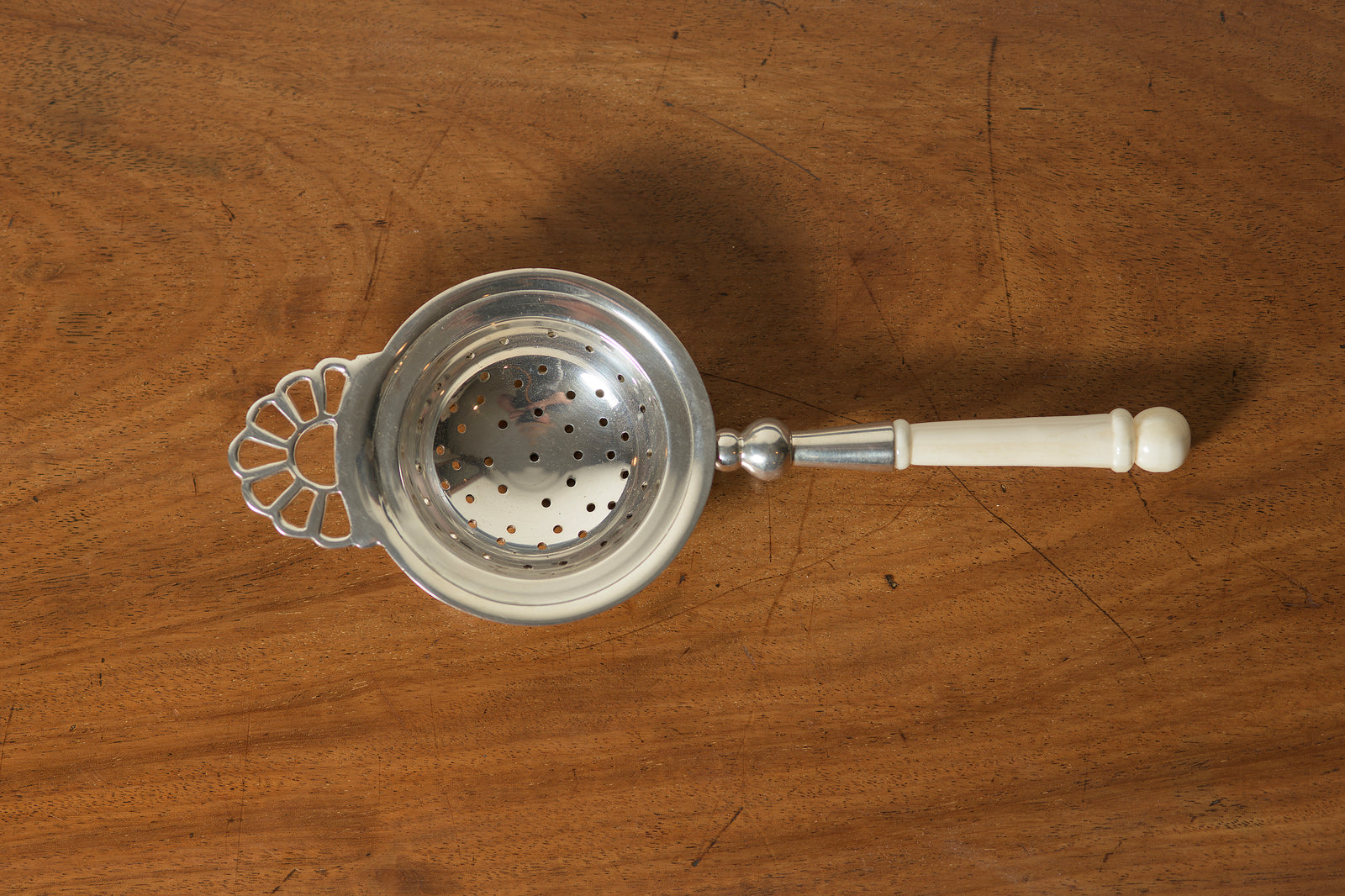 Bone Handled Tea Strainer