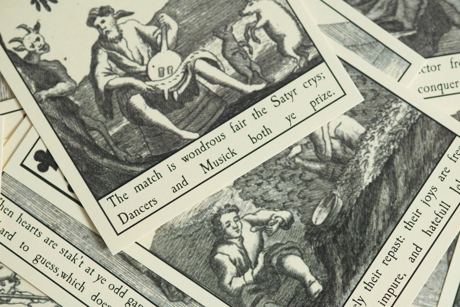 Cartes d'amour des années 1720