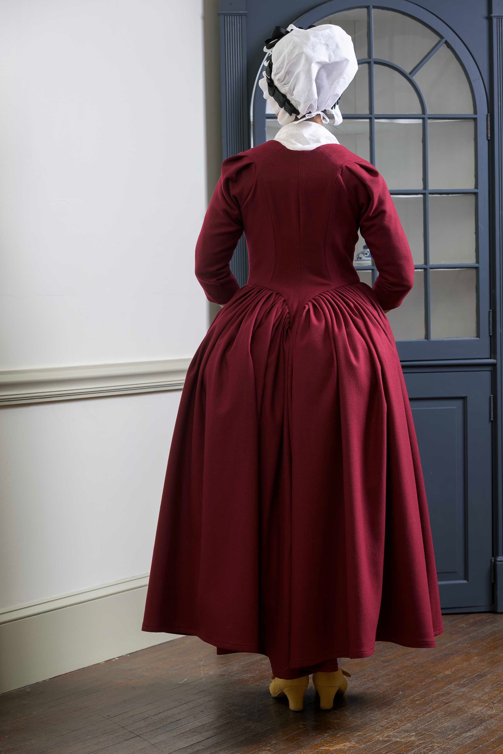 Woolen Gown | Cranberry