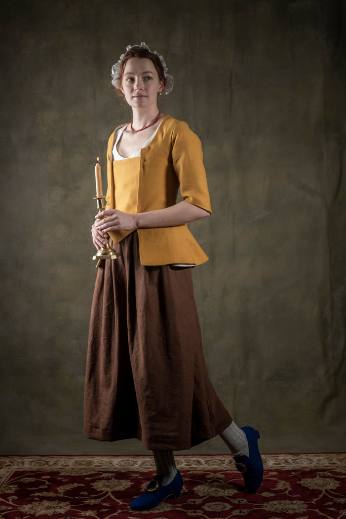 Brown Linen Petticoat