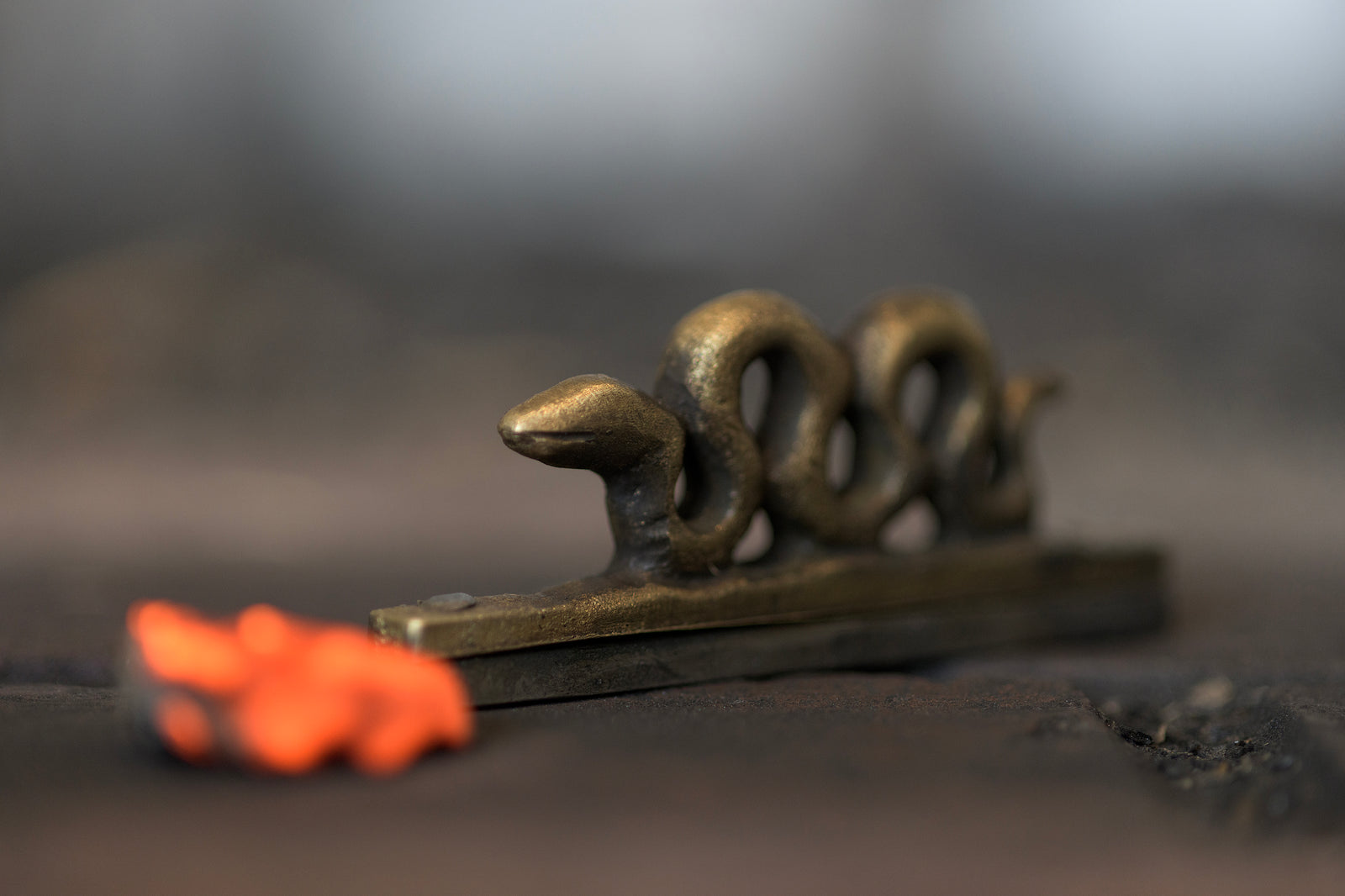 Snake Striker - Cast Brass