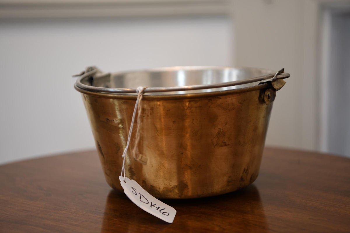 Dog Eared Brass Kettle 1 Gallon | SD146