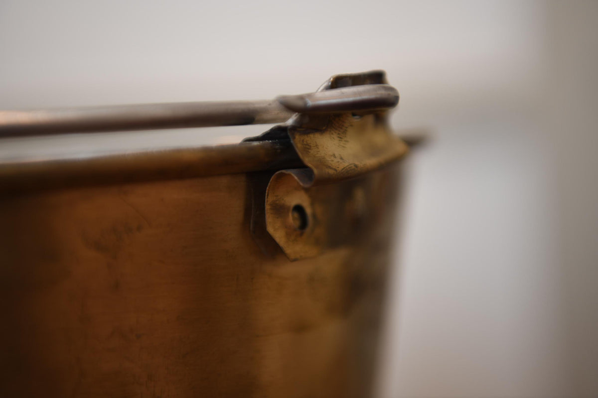 Dog Eared Brass Kettle 1 Gallon | SD146