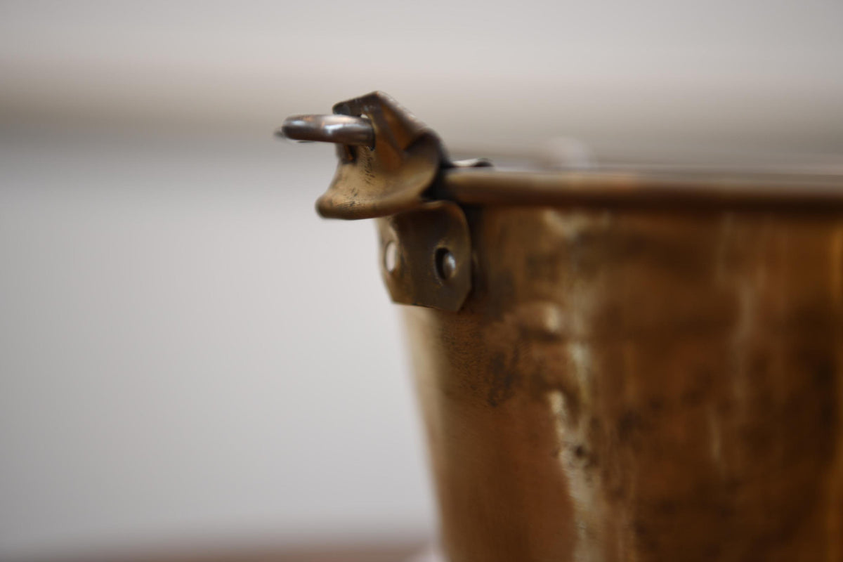 Dog Eared Brass Kettle 1 Gallon | SD146