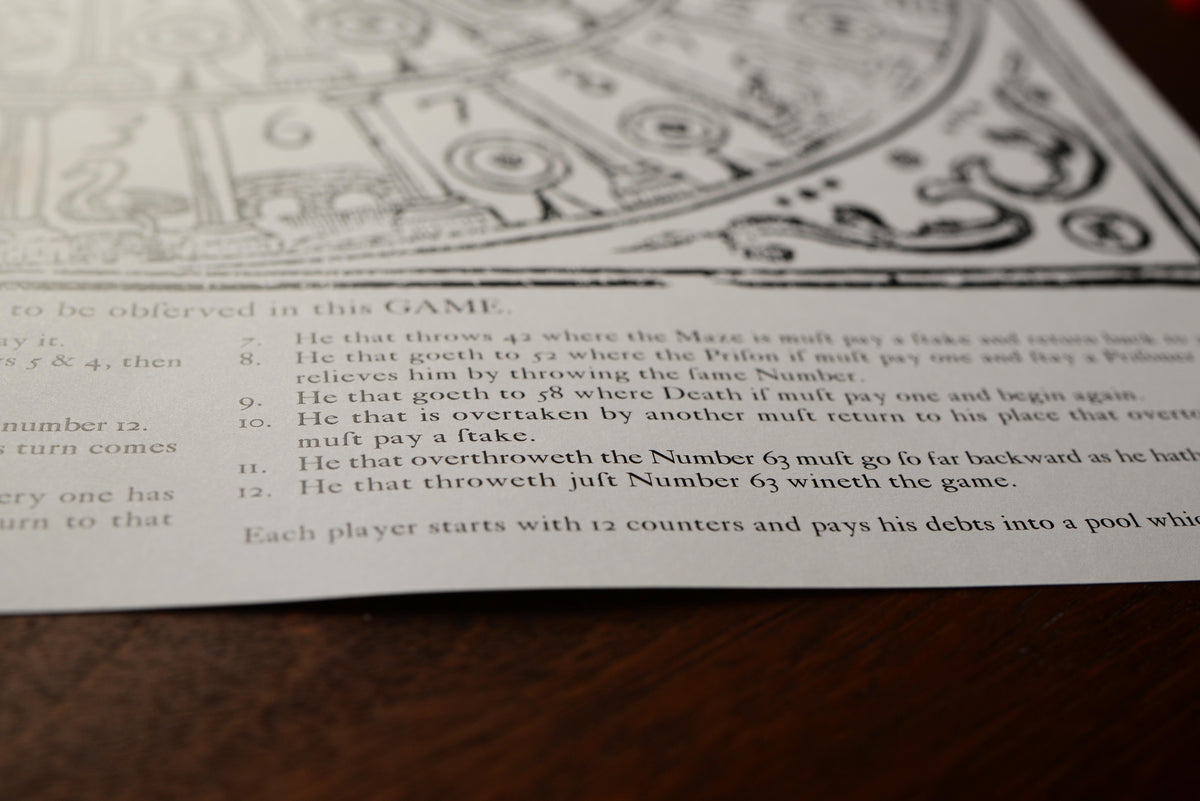 Le jeu royal de l&#39;oie