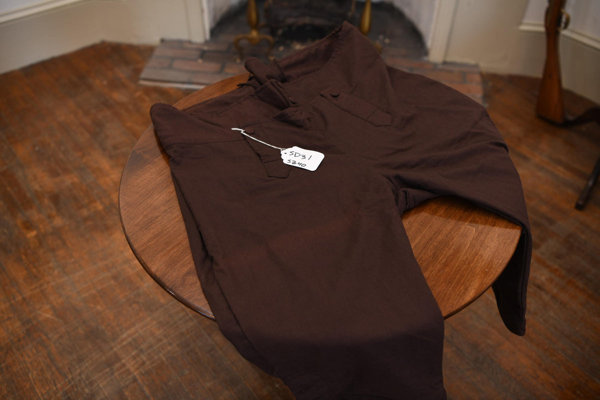Brown linen breeches | SD31