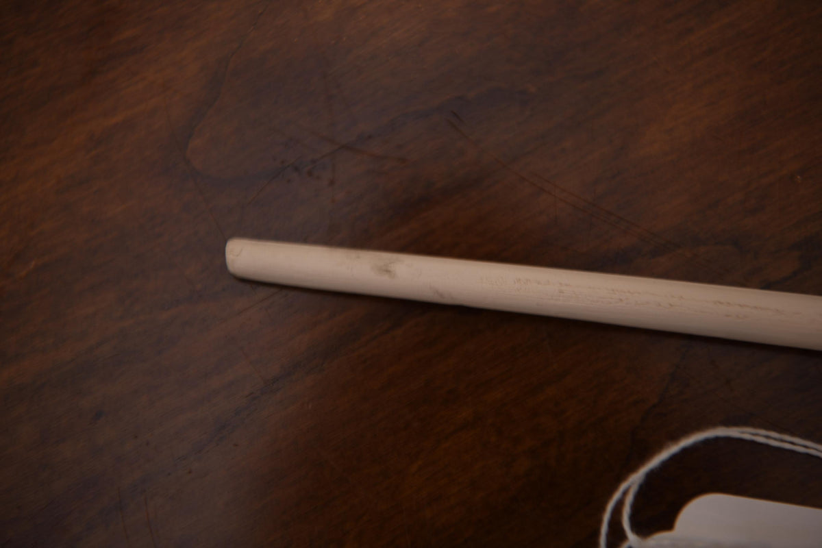 Large Bowl Plain White Pipe | SD59