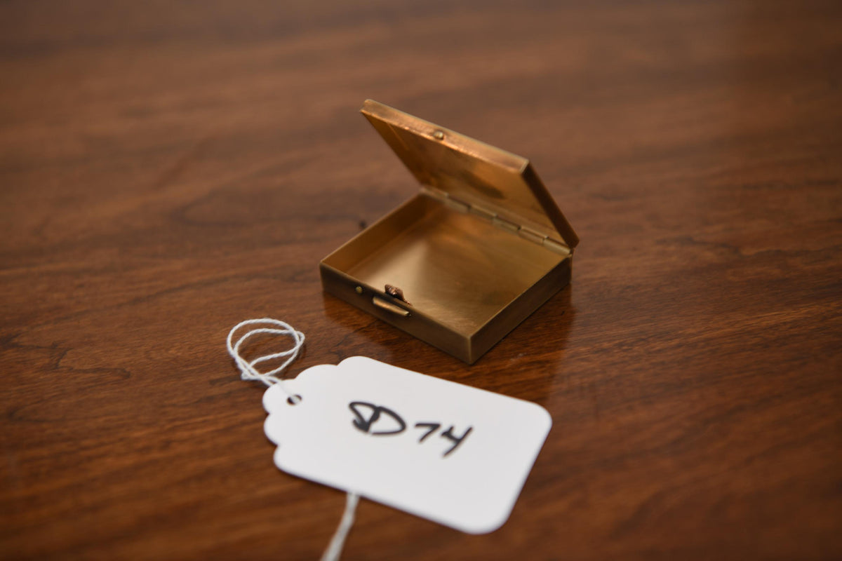 Square Brass Tin | SD74