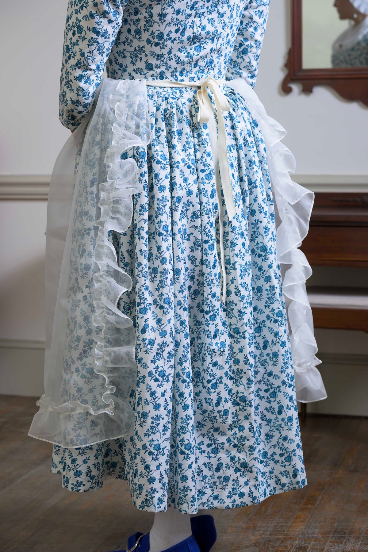 Organza Ruffle Apron