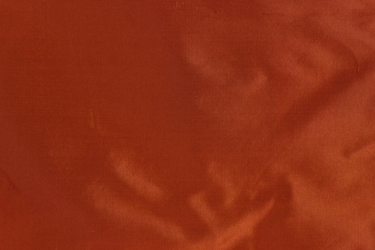 Apple Red Silk Taffeta
