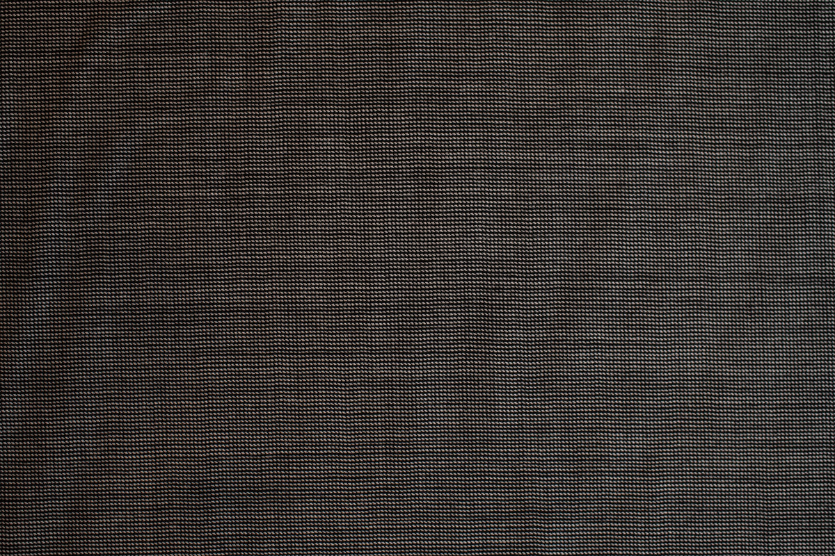 Black and Grey Reversible Wool Suiting