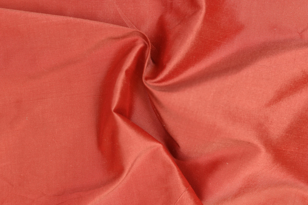 Blush Berry Pink Silk Taffeta