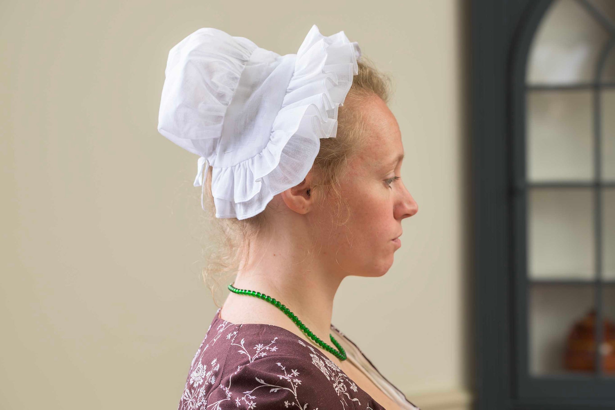 Small Stacked Ruffle Cap - Samson Historical