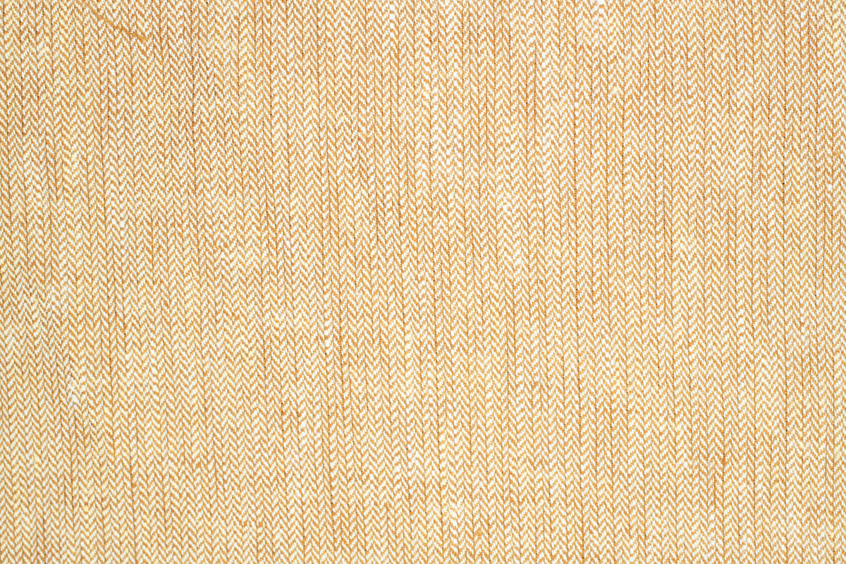 Cinnamon Herringbone Linen