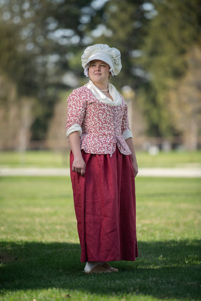 Red Linen Petticoat