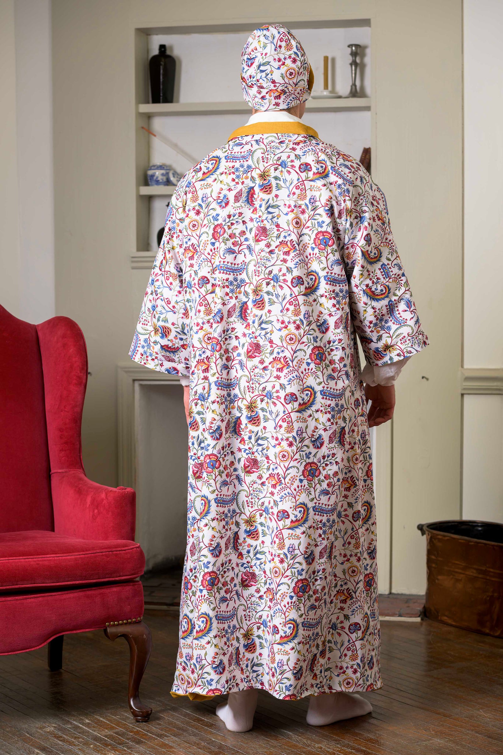 1760's Dressing Gown | India Garden
