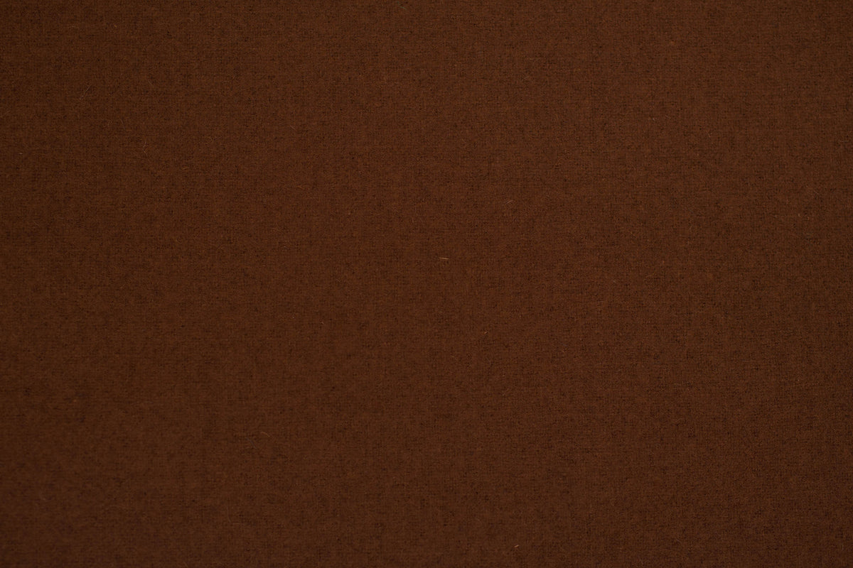Brown Melton Wool