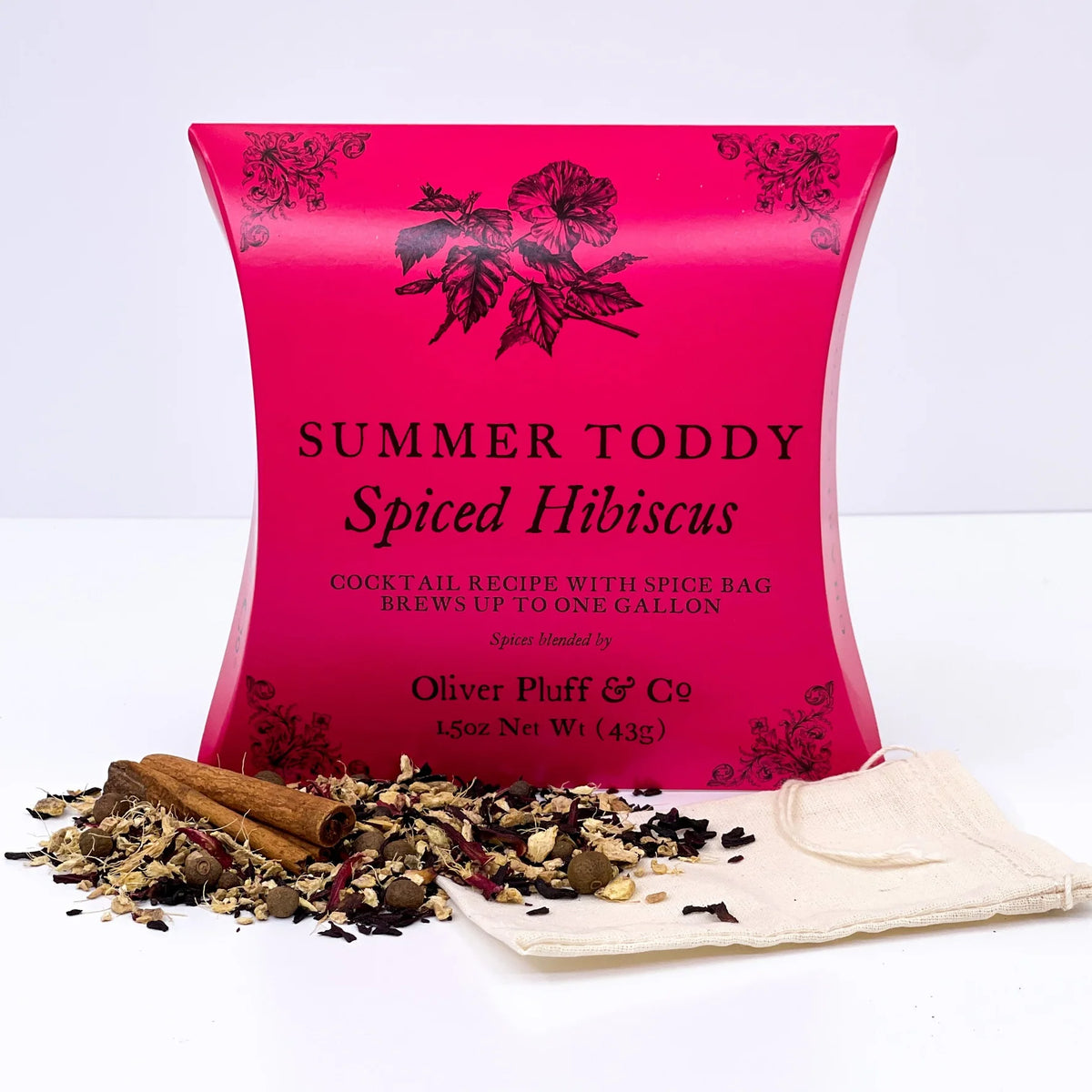Spiced Hibiscus Summer Toddy