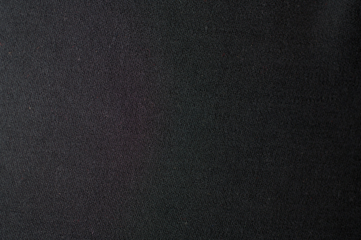 Ink Black Superfine Wool