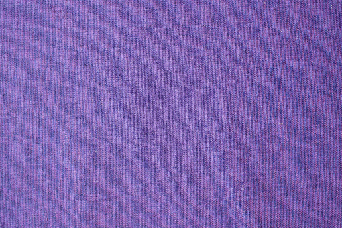 Lavender Purple Short Fiber Linen