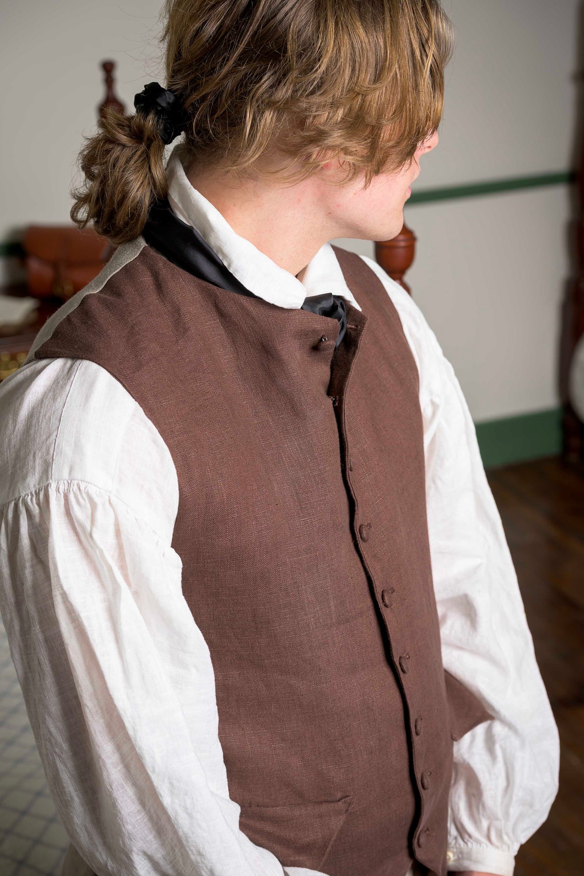 Linen Waistcoat | Revolutionary War