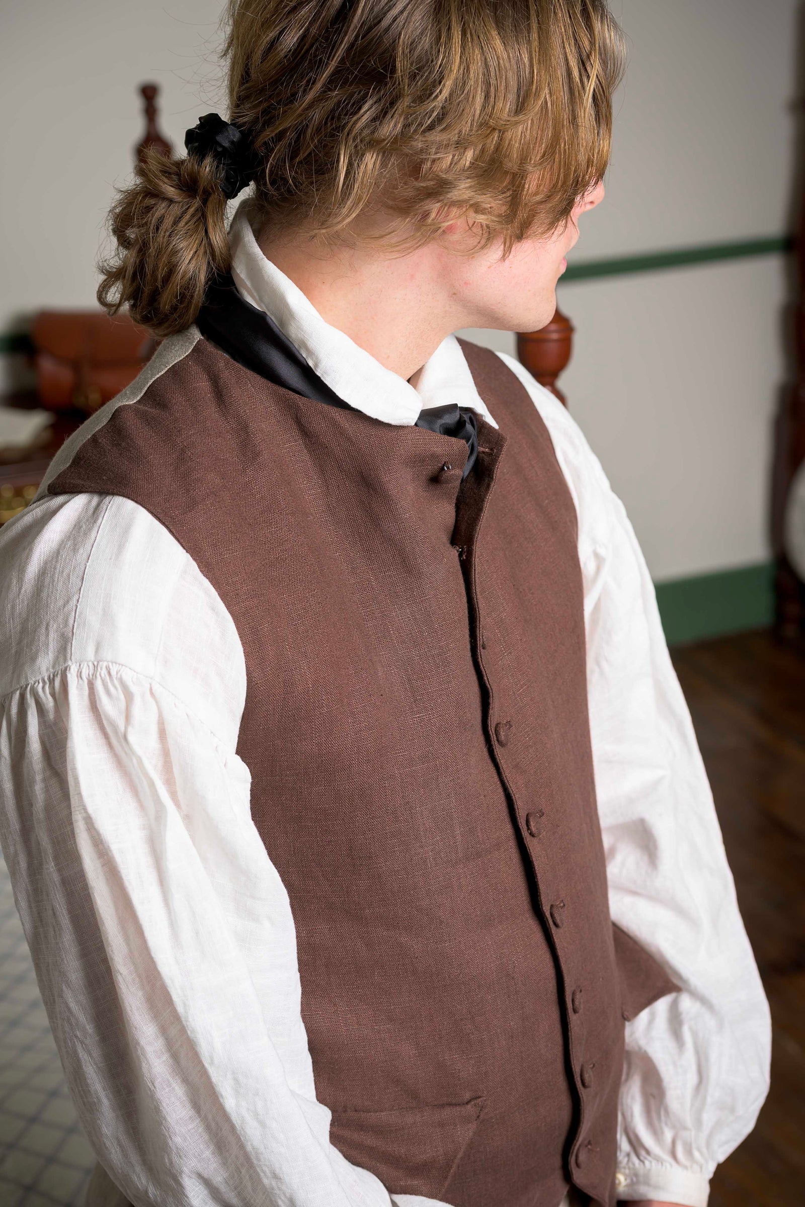 Linen Waistcoat | Revolutionary War