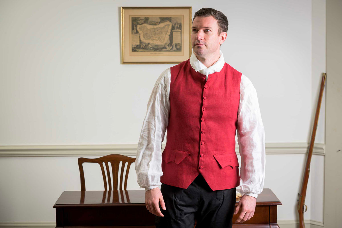 Linen Waistcoat | Revolutionary War