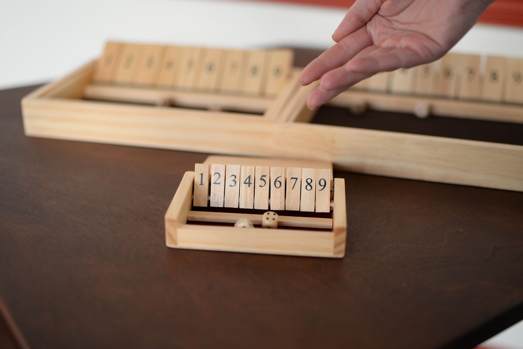 Miniature Shut the Box Game