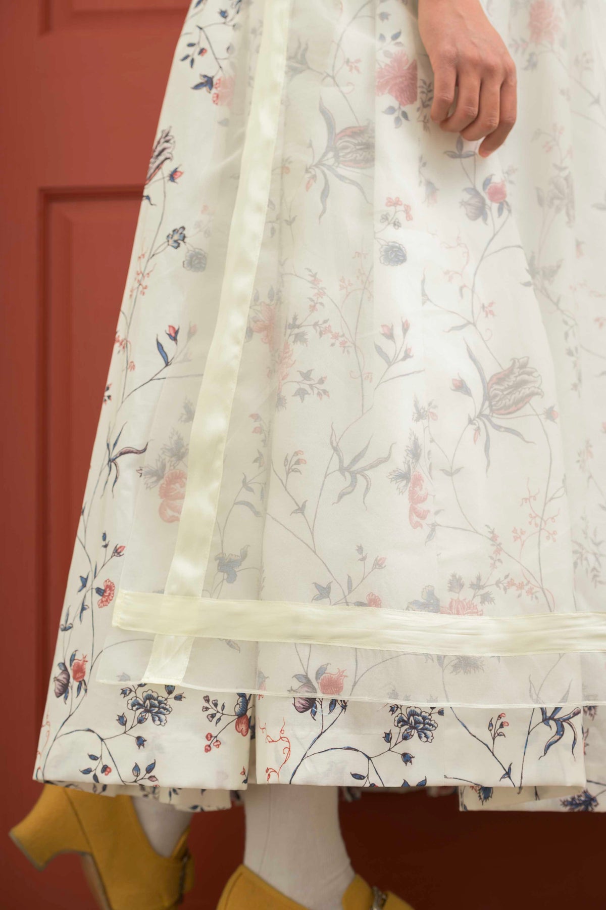 Organza Ribbon Apron