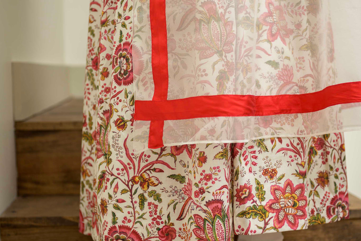 Organza Ribbon Apron