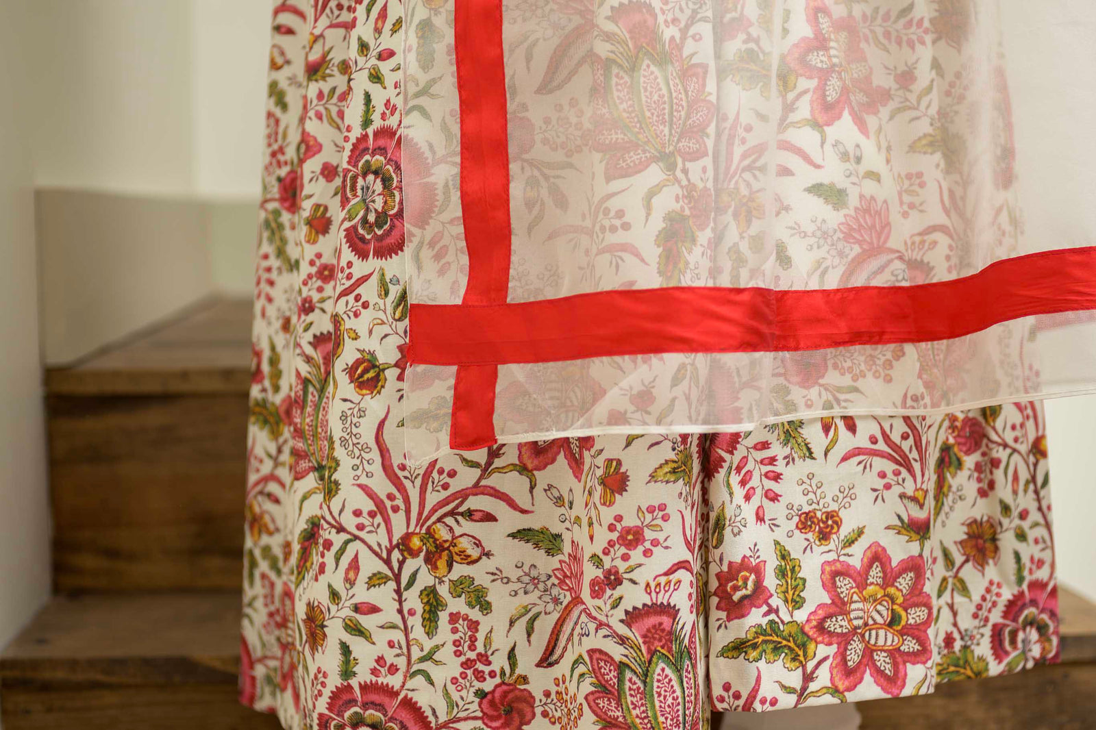 Organza Ribbon Apron