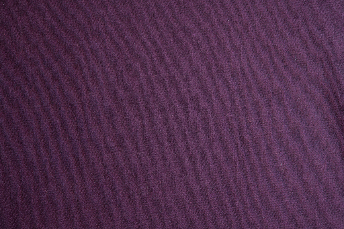 Purple Wool Flannel