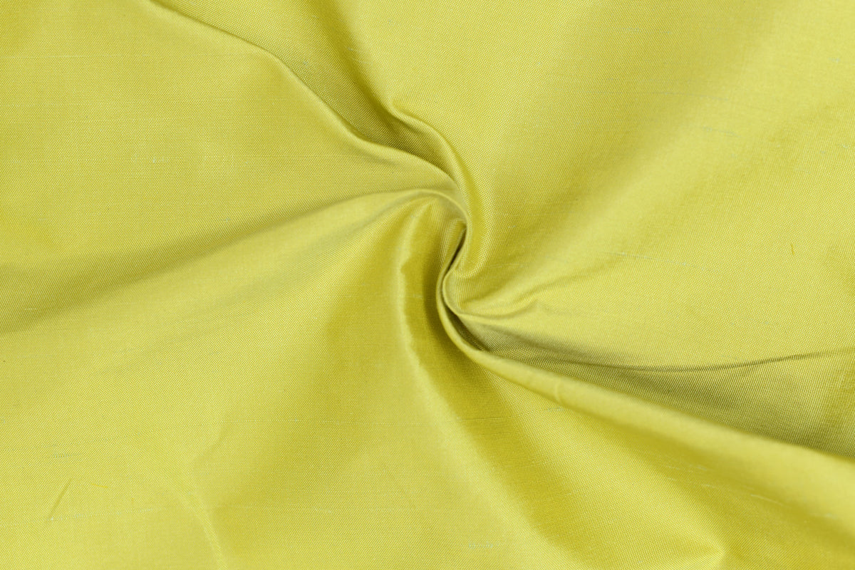 Rhodium Green Silk Taffeta