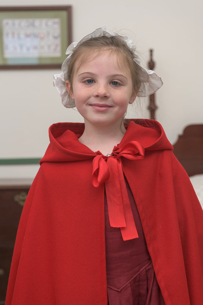 Girls Cloak | Cardinal Red