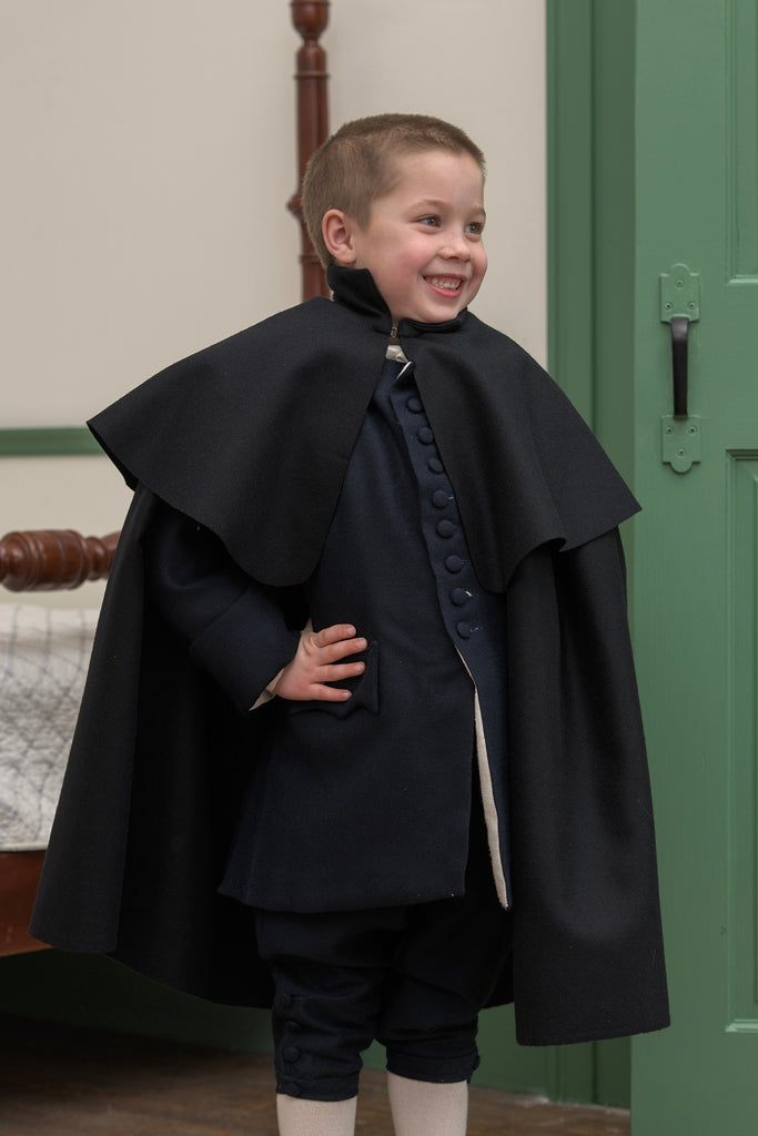 Young Gentleman&#39;s Wool Cloak