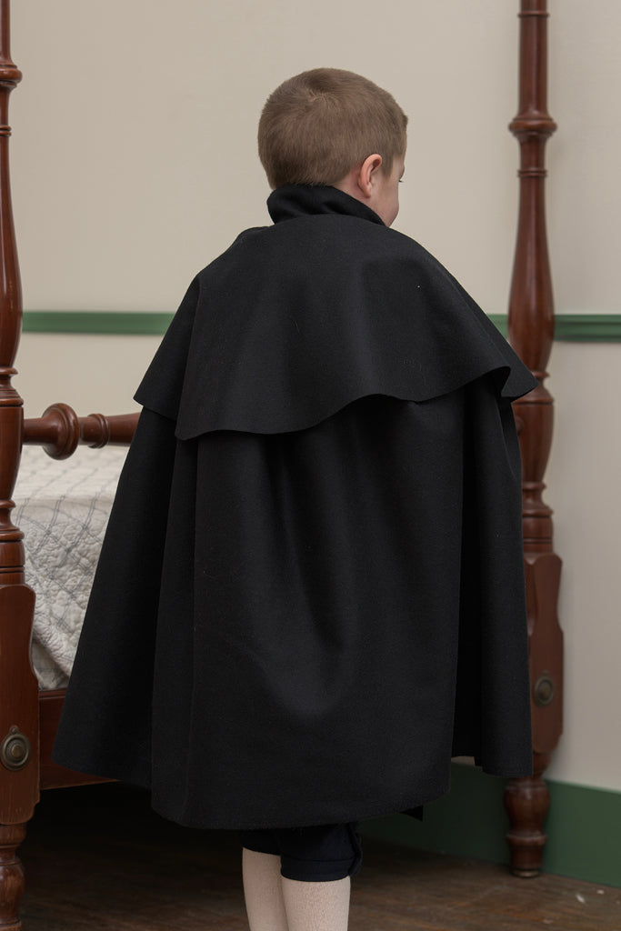 Young Gentleman&#39;s Wool Cloak