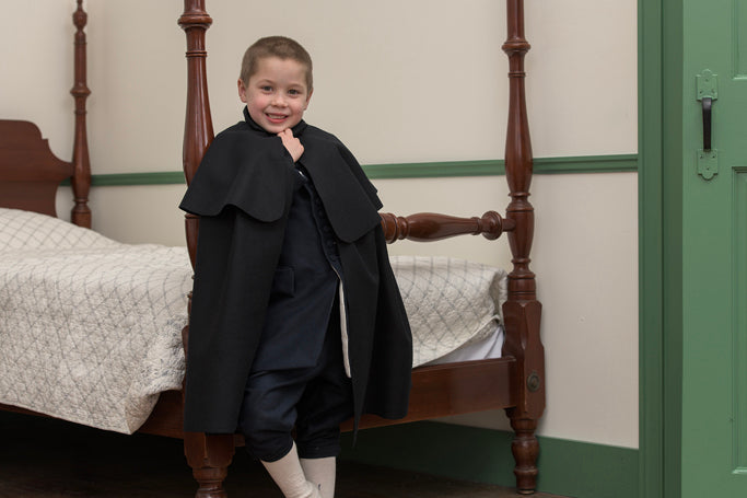 Young Gentleman&#39;s Wool Cloak