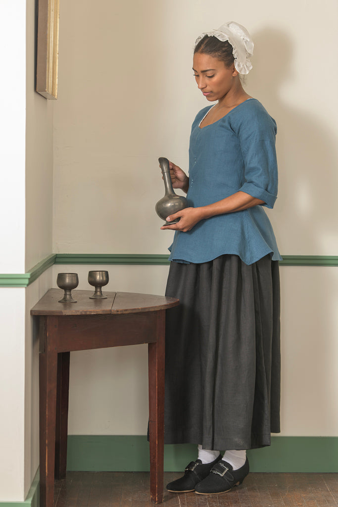 Black Linen Petticoat