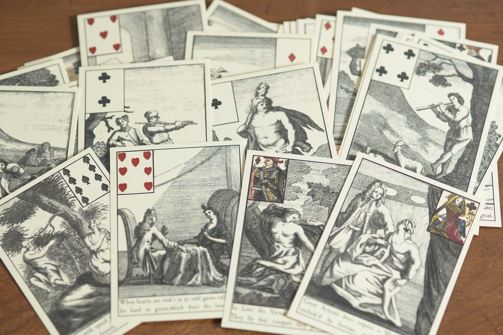 Cartes d'amour des années 1720