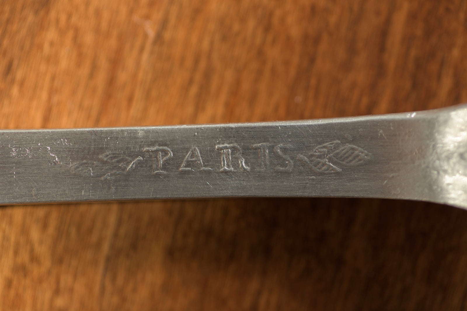 Fiddleback Pewter Spoon