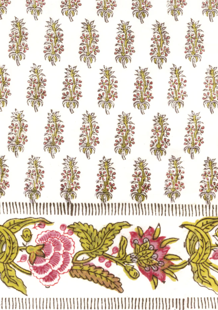 Block Printed Cotton Handkerchiefs