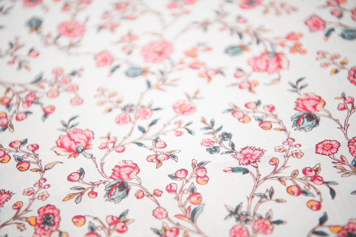 Trailing Blossoms Reproduction Fabric