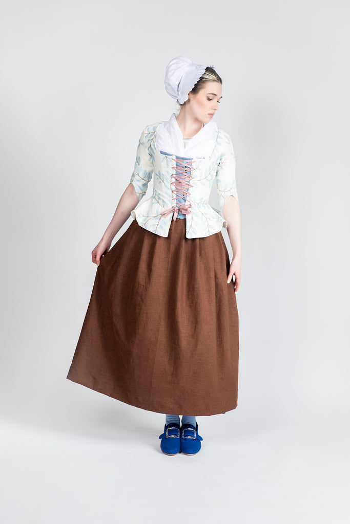 Brown Linen Petticoat