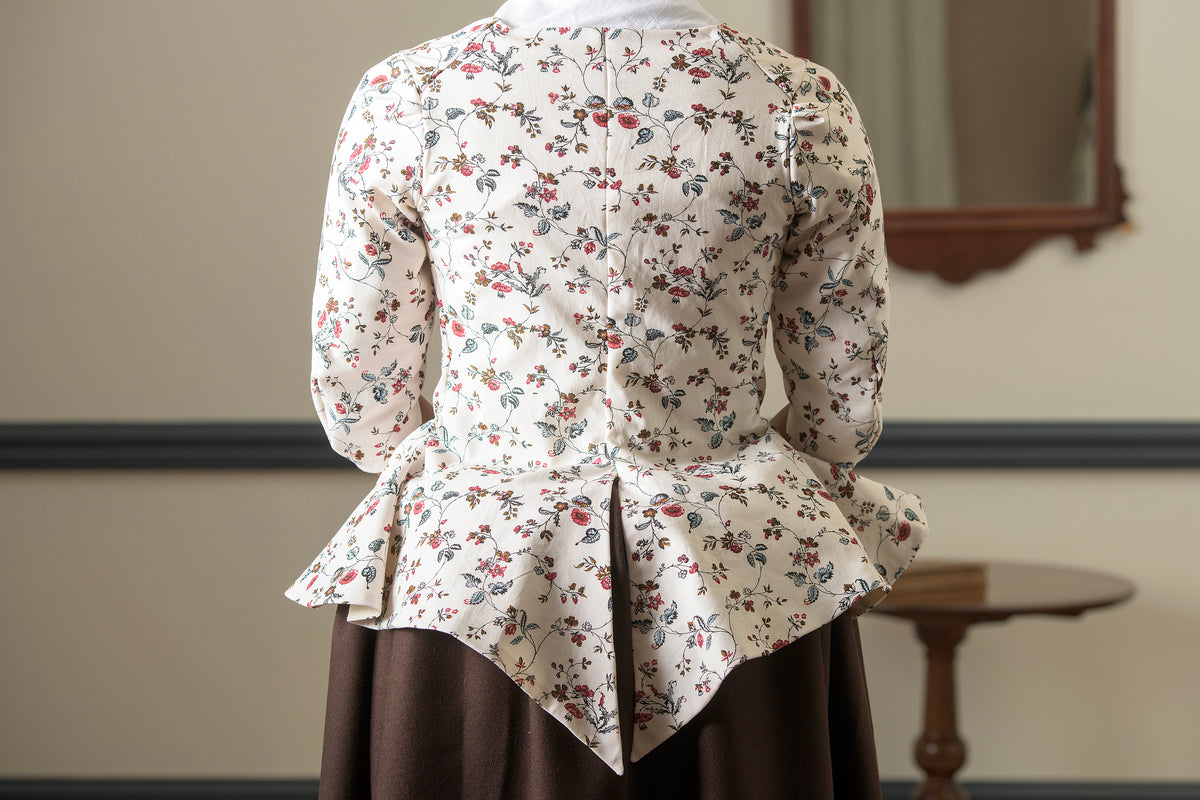 Printed Cotton Swallowtail Jacket | Francis Open