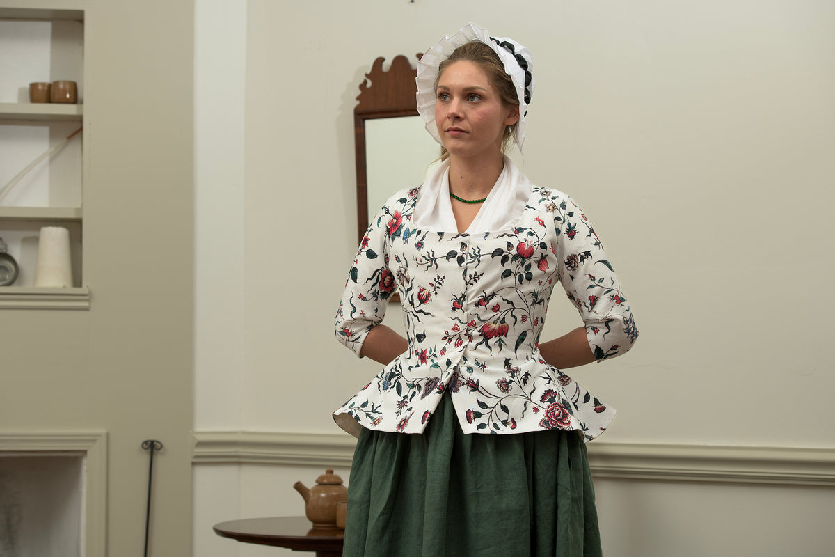 Printed Cotton Swallowtail Jacket | Palace Bloom