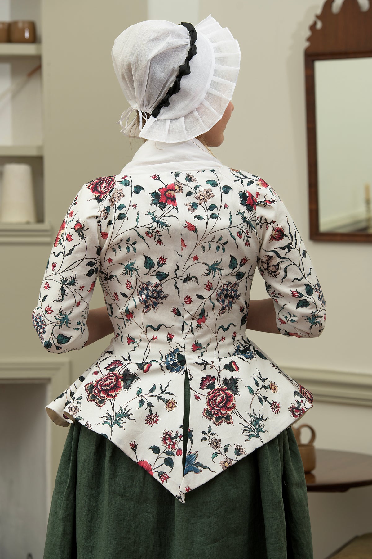 Printed Cotton Swallowtail Jacket | Palace Bloom